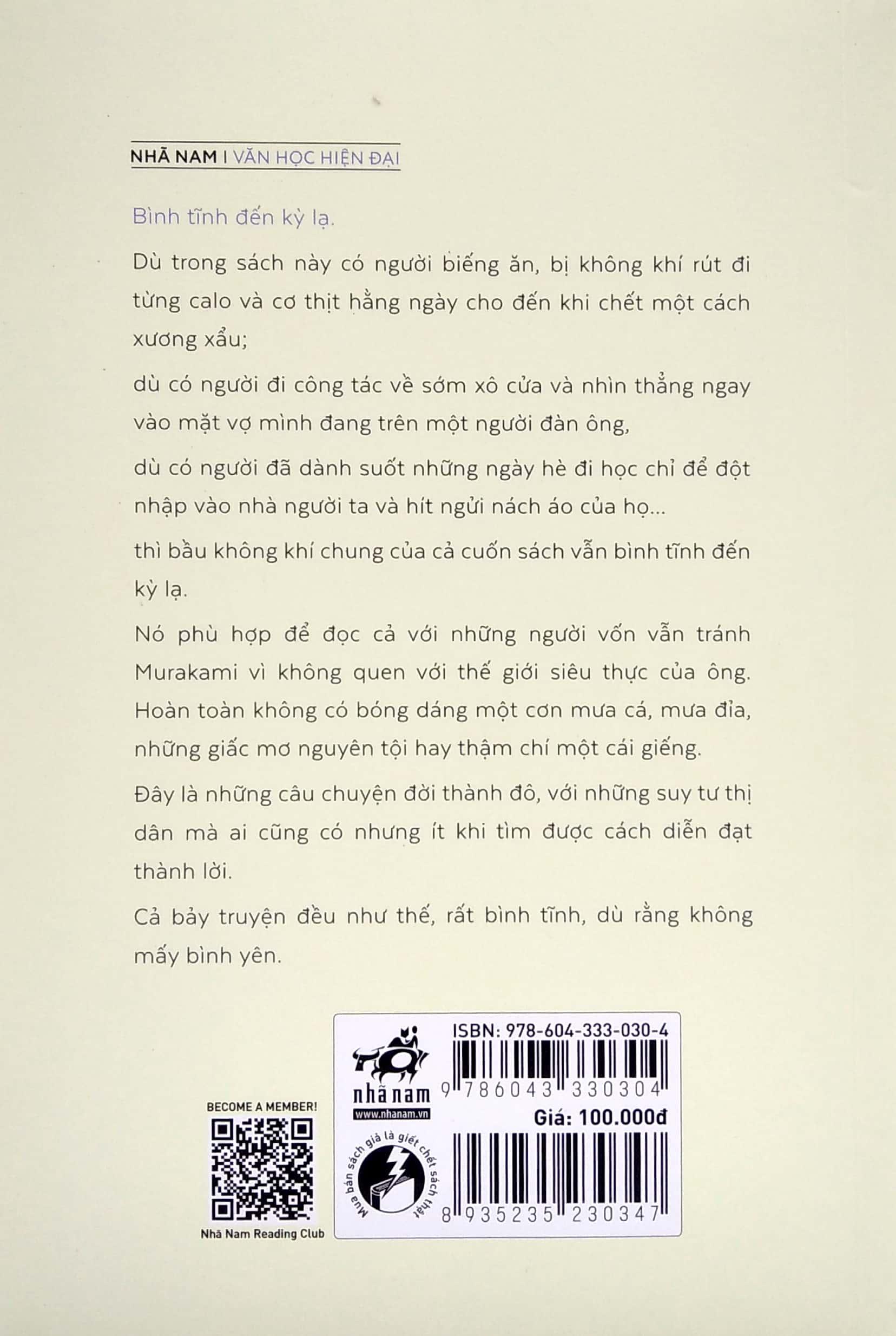 Những Người Đàn Ông Không Có Đàn Bà (Tái Bản)