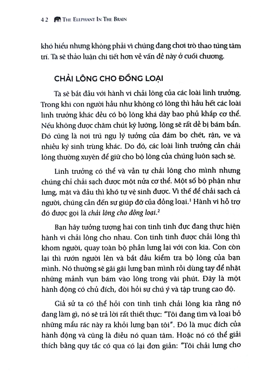 Trong Đầu Có Giấu Con Voi - The Elephant In The Brain (Tuệ Tri)