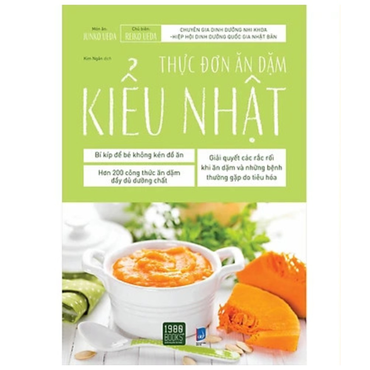 Combo 2Q: Thực Đơn Ăn Dặm Kiểu Nhật + Ăn Dặm Không Áp Lực (Bộ sách Dinh Dưỡng/Sức Khỏe Cho Bé)