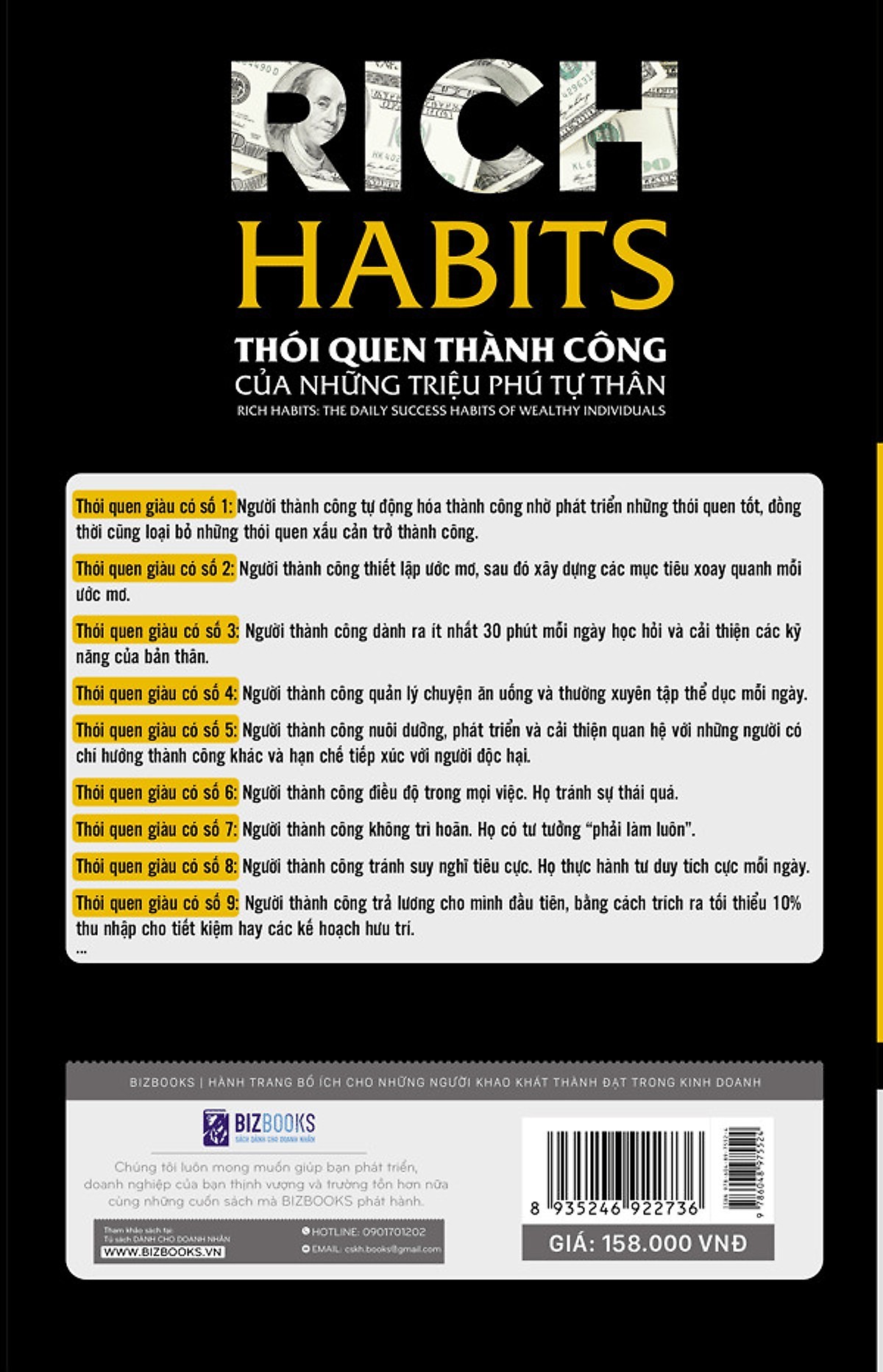 Bộ Sách Bí Mật Của Sự Thành Công ( Rich Habits + "Rich Habits - Poor Habits") (Tặng kèm kho Audio Books)