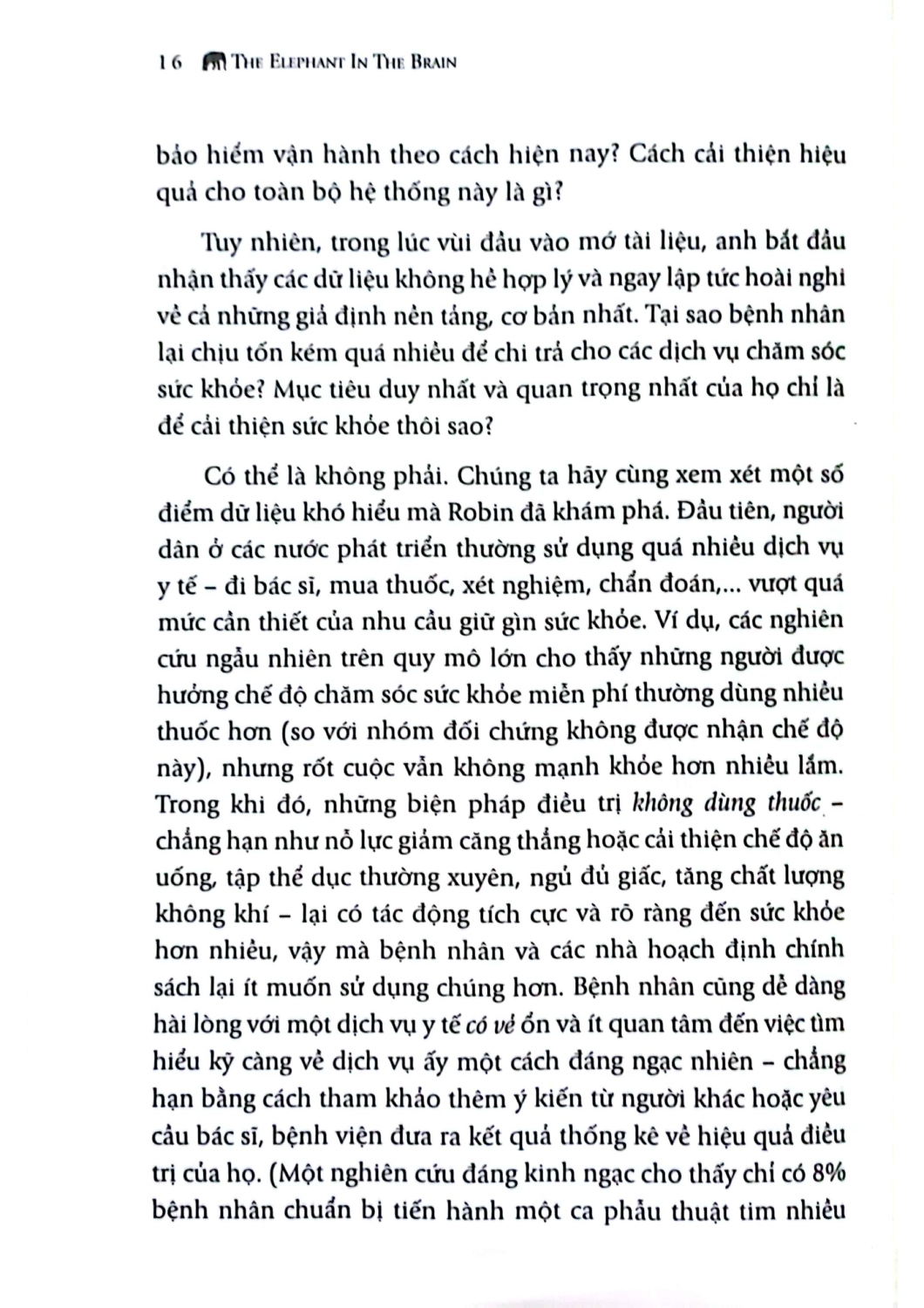 Trong Đầu Có Giấu Con Voi - The Elephant In The Brain (Tuệ Tri)