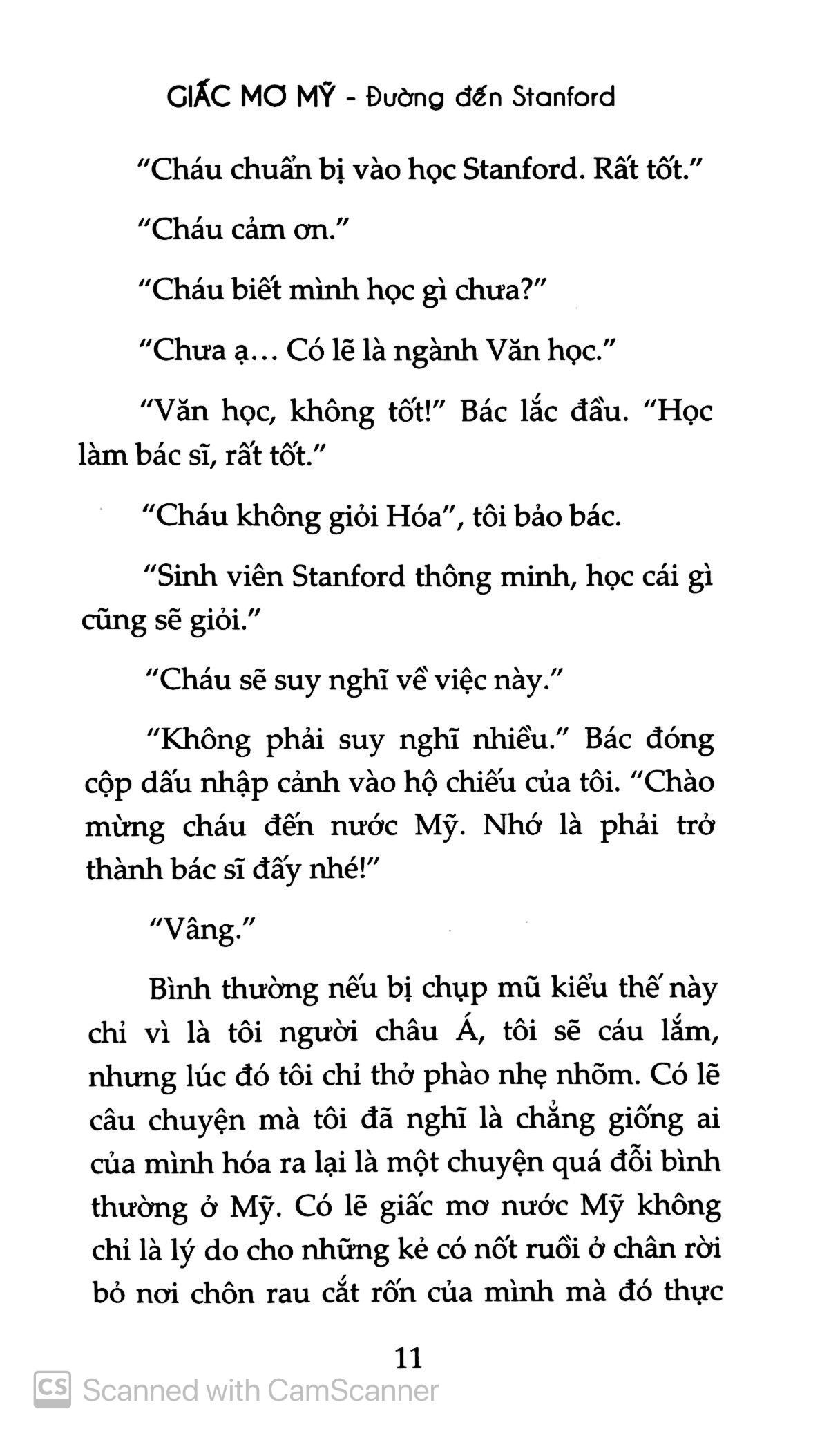 Giấc Mơ Mỹ - Đường Đến Stanford