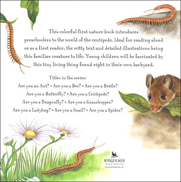 Are You A Centipede? (Backyard Books)