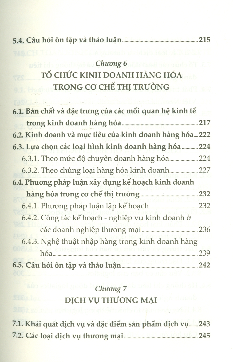 Giáo trình Kinh Tế Thương Mại - Dịch Vụ (Dành cho ngành Kinh tế, Logistics và Quản trị Kinh doanh)