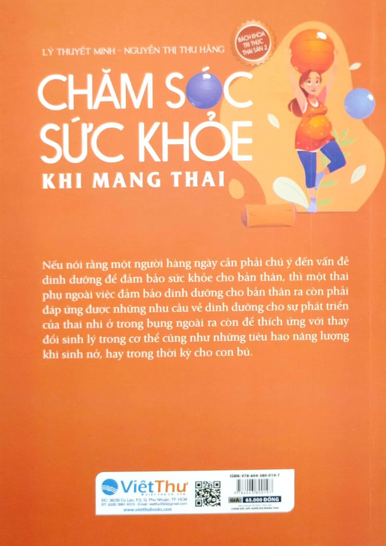 Chăm Sóc Sức Khỏe Khi Mang Thai (Tái Bản 2023)