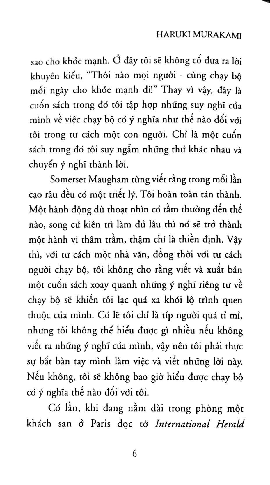 Tôi Nói Gì Khi Nói Về Chạy Bộ