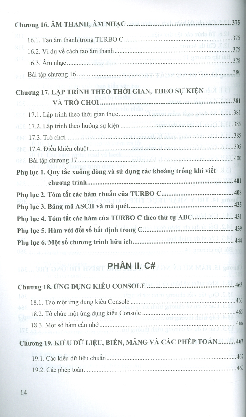 Kỹ Thuật Lập Trình C và C# Từ Cơ Bản Đến Nâng Cao - GS. Phạm Văn Ất