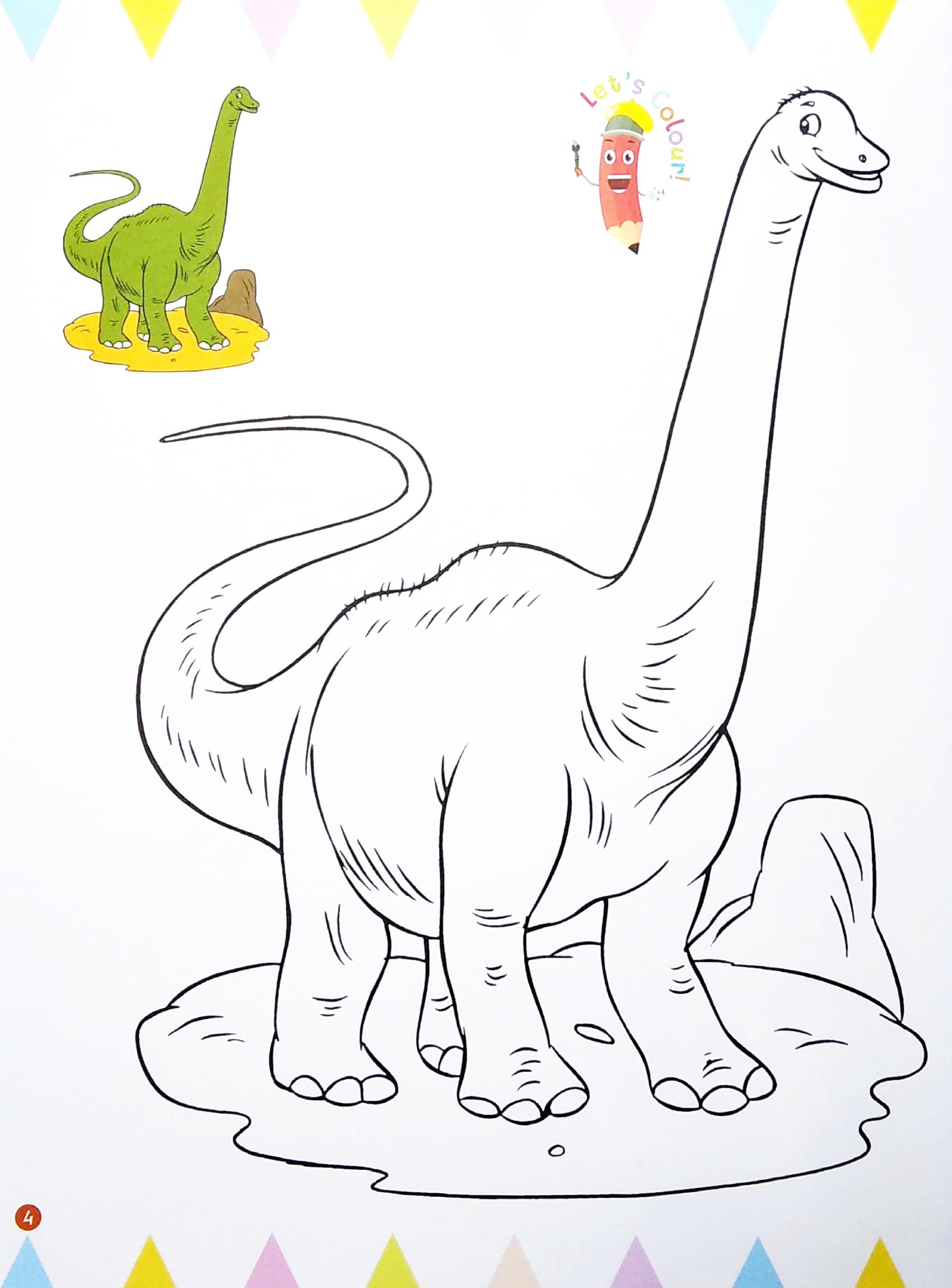 It’s My First Dinosaurs Colouring Book