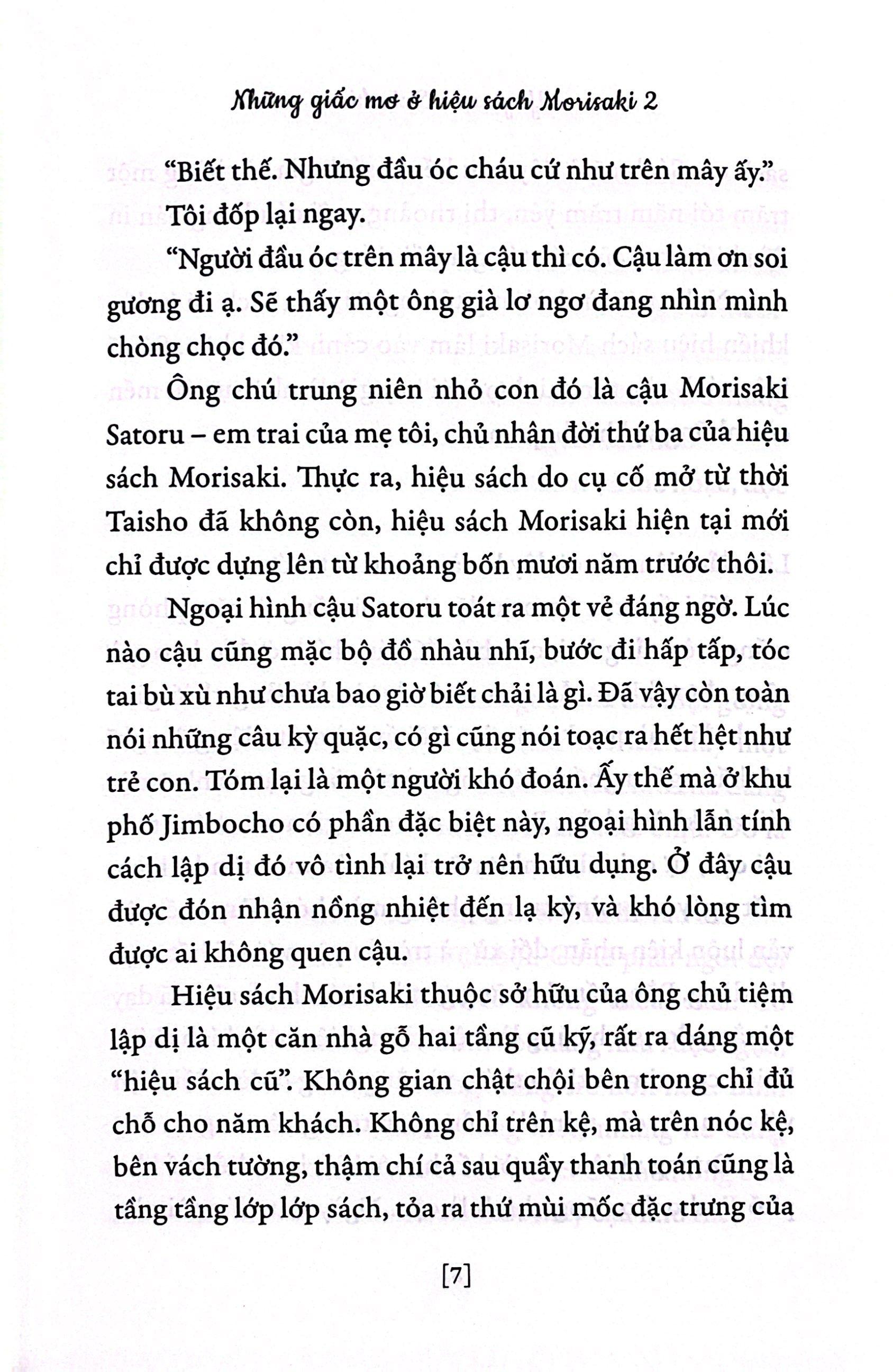 Sách - Những Giấc Mơ Ở Hiệu Sách Morisaki - Tập 2