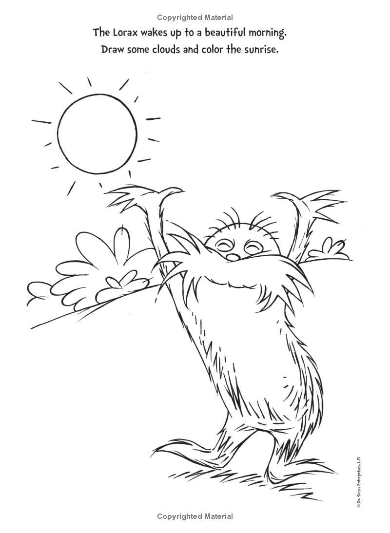 The Lorax Deluxe Doodle Book (Dr. Seuss