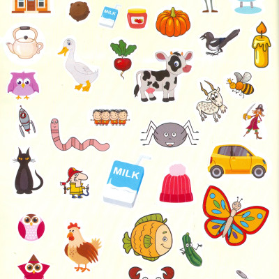 Play With Sticker - Words (Chơi Cùng Hình Dán - Từ)