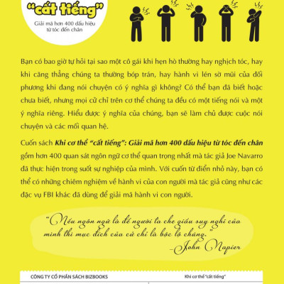 Khi cơ thể cất tiếng - Giải mã hơn 400 dấu hiệu từ tóc đến chân