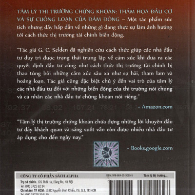 Tâm Lý Thị Trường Chứng Khoán (Tái Bản) (Tặng Cây Viết Galaxy)