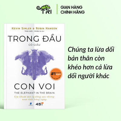 Sách - Trong Đầu Có Giấu Con Voi - Tuệ Tri