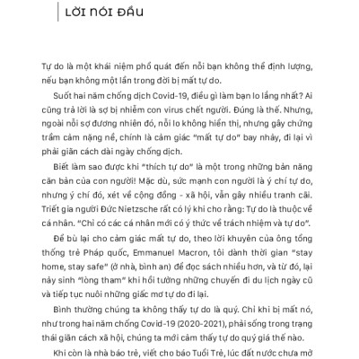 Những Giấc Mơ Bay Tự Do - Hiệu Ứng Covid - 19 Nghĩ Về Những Chuyến Đi Cũ (In lần thứ 1 năm 2022)