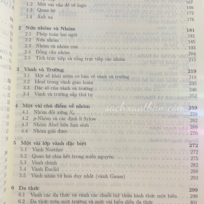 Sách Bài Tập Cơ Sở Đại Số Hiện Đại
