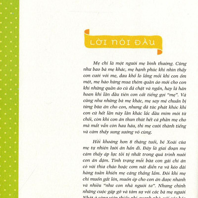 Ăn Dặm Không Nước Mắt - Ăn Dặm Kiểu Nhật Và Những Món Ngon Lành Cho Bé (Tái Bản 2023)