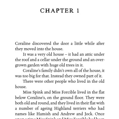 Coraline (Carnegie Medal Winner)