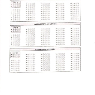 Practice Test for the Toefl Junior Standard Test