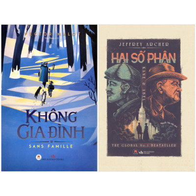Sách - Combo Sách Không Gia Đình + Hai Số Phận (Bộ 2 Cuốn)