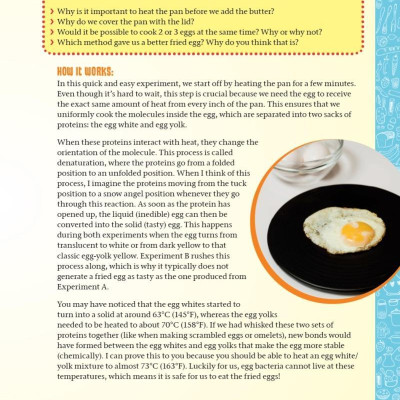 Kate The Chemist: The Awesome Book Of Edible Experiments For Kids