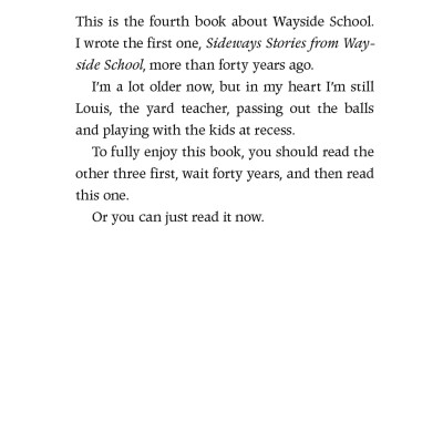 Sách ngoại văn: Wayside School Beneath The Cloud Of Doom