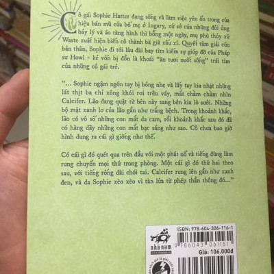 Sách - Lâu đài bay của pháp sư Howl