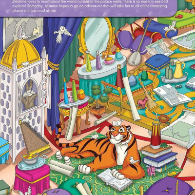 Sách ngoại văn: Look And Find - Midi Disney Princess Dreams Come True