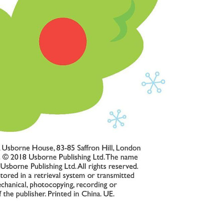 Usborne Minis: Sticker Shapes Christmas