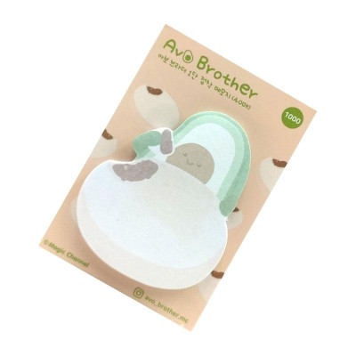 Giấy Ghi Chú Magic Chanel Hình Bơ 2 - Bánh Bao