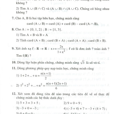 Bài Tập Toán Cao Cấp - Tập 2 - Phép Tính Giải Tích Một Biến Số