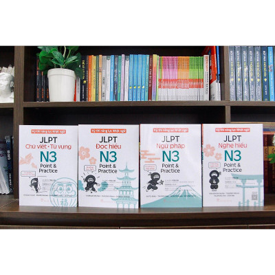 Kỳ thi năng lực Nhật ngữ: Point & Practice N3 - Chữ viết Từ vựng (NXB Trẻ)