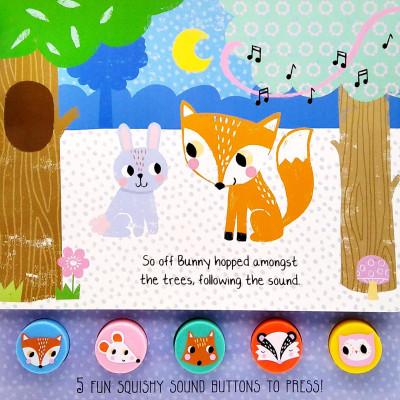 What Did Bunny Hear? - Press And Play Sound Book