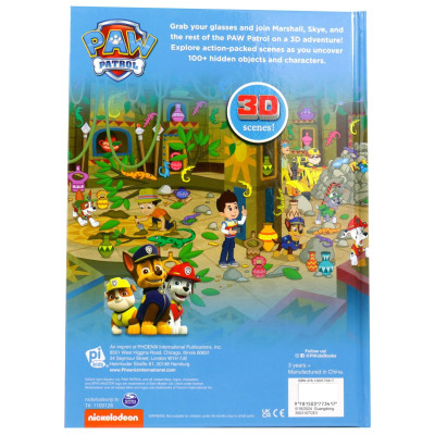 Sách ngoại văn: 3D Look And Find - Paw Patrol