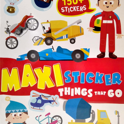 Maxi Stickers: Things That Go