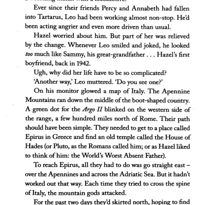 Hero Of Olympus - The House Of Hades (Paperback)