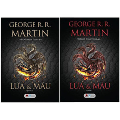 Bộ Sách Lửa Và Máu - Tập 1 + Tập 2 (Bộ 2 Cuốn)