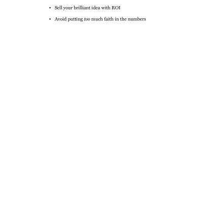 Harvard Business Review Guide To Finance Basics For Managers