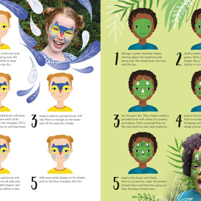 The Usborne Book Of Face Painting
