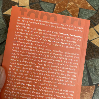 ĐỌC VỊ TÂM TRÍ - David J. Lieberman - Quế Chi dịch - Thiện tri thức - bìa mềm