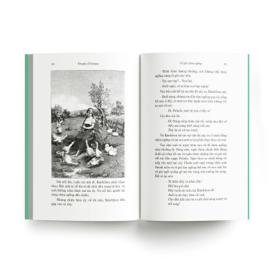 Truyện cổ Grimm (Bìa mềm, khổ 13.5 x 20.5 cm)