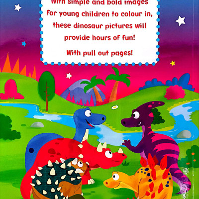 Bumper Dinosaur Colouring