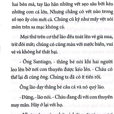 Sách - Tác Phẩm Văn Học Kinh Điển - Ông Già Và Biển Cả