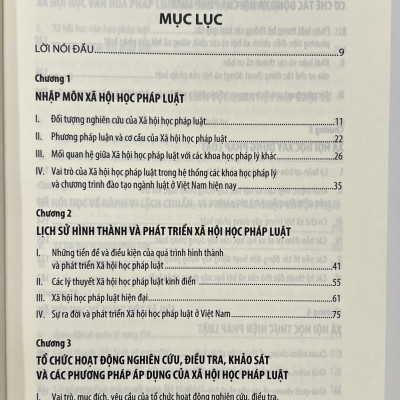Sách - Giáo Trình Xã Hội Học Pháp Luật