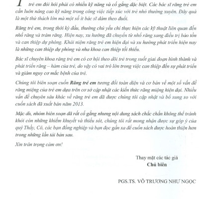 Răng Trẻ Em (Tái bản năm 2021)