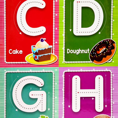 Writing Practices For Little Hands: Alphabet Upper Case