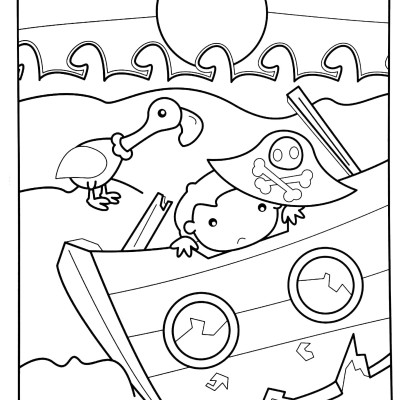 Magic Paint Palette - Pirates & Treasure