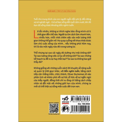 Sách Combo 2 Cuốn Làm Chủ Thười Gian: Bốn Nghìn Tuần: Quản Lý Thời Gian Khi Cuộc Đời Là Hữu Hạn nn + Ngày Mai, Ngày Mai, Và Ngày Mai Nữa