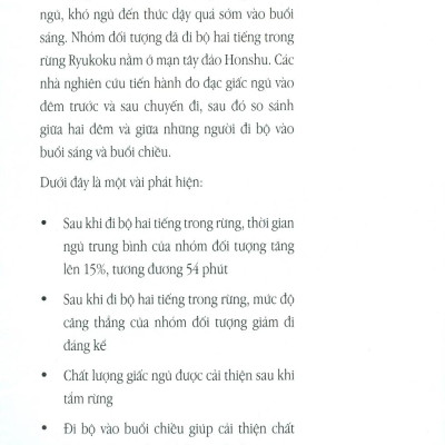 Shinrin Yoku - Nghệ Thuật Tắm Rừng Của Người Nhật