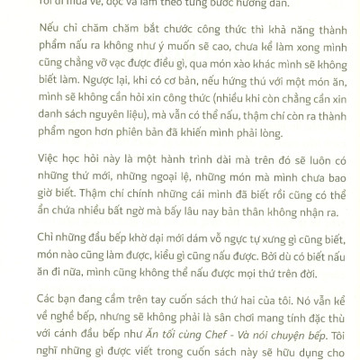 Một Ngày Cùng Chef - Cuộc Sống Của Người Tạo Ra Hương Vị (Tạp Bút)